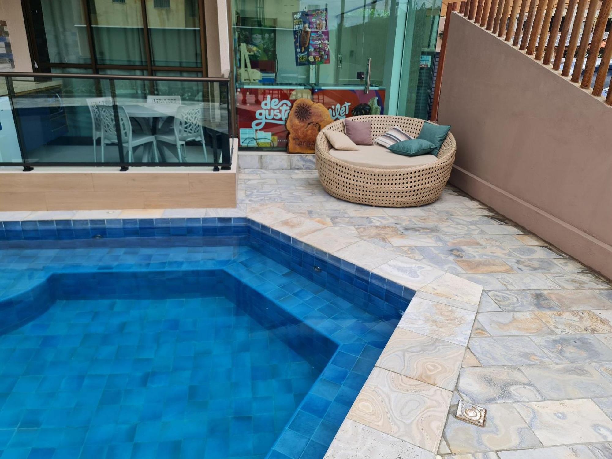 Encantador Flat Perto Da Cativante Praia De Merepe Pôrto das Galinhas Eksteriør billede